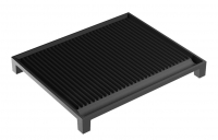 ILVE A/006/02 13 inch Ribbed Cast Iron Griddle